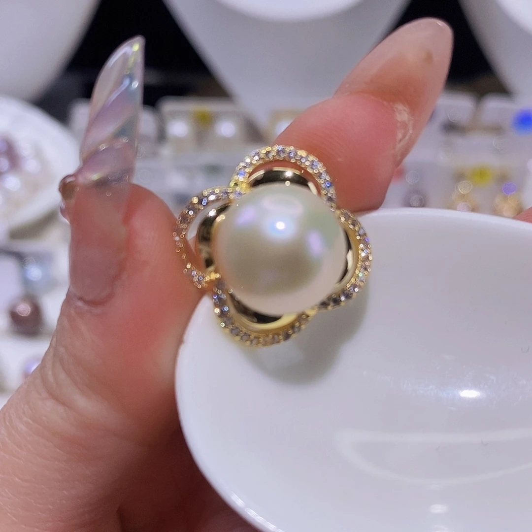 淡水珍珠颈饰合金