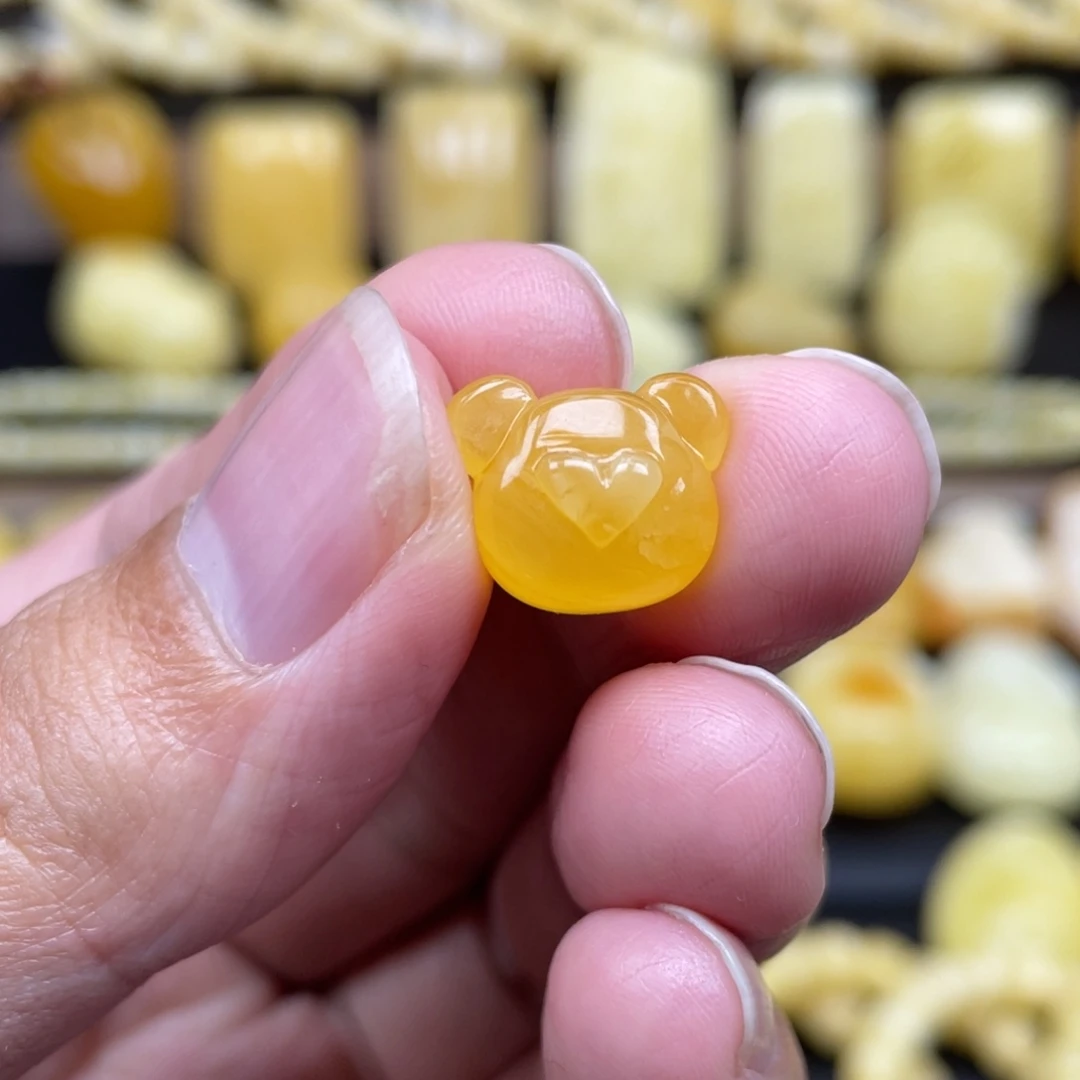 琥珀未镶嵌裸石琥珀蜜蜡