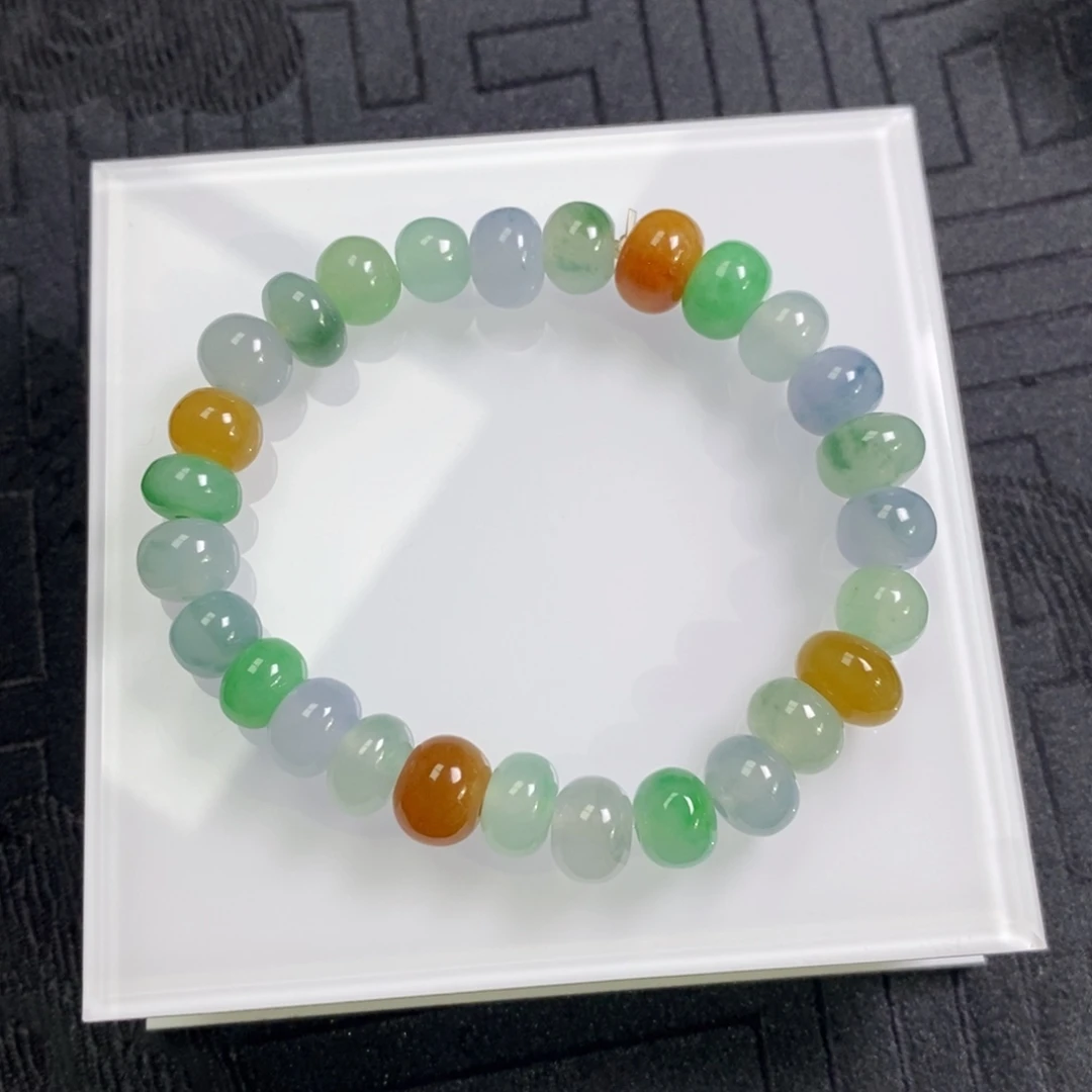 未镶嵌手串翡翠多宝手串
