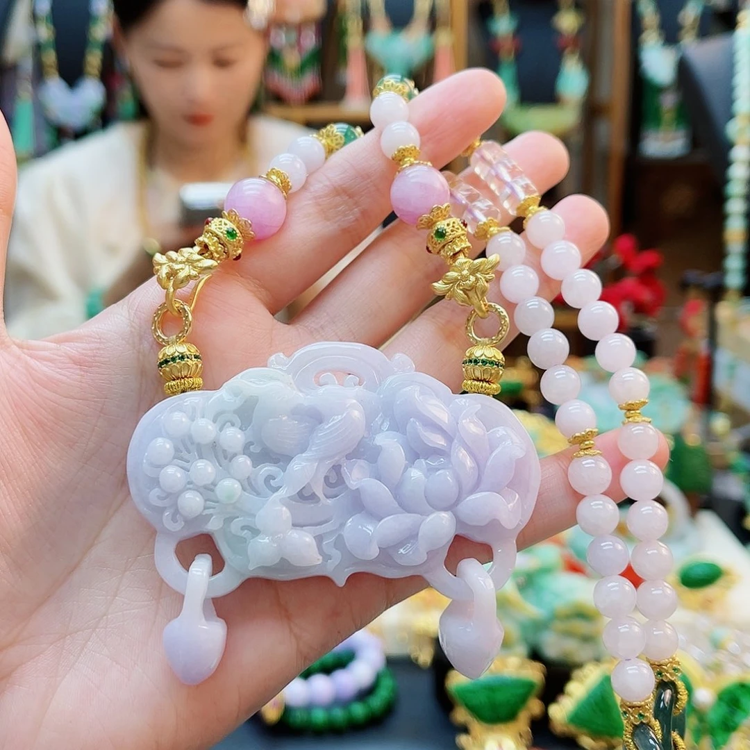 翡翠合金颈饰48小时鉴赏期