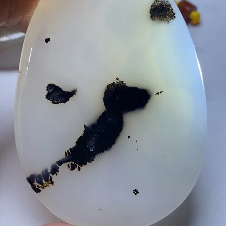 玛瑙/玉髓颈饰足银镀金镶嵌