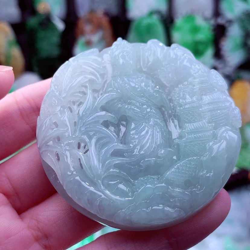 【闪购商品】翡翠颈饰未镶嵌天然