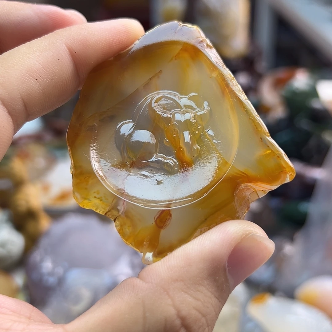 玛瑙/玉髓未镶嵌颈饰