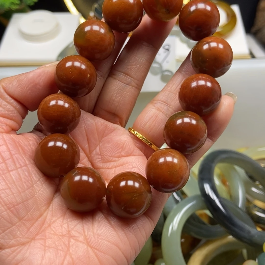 蛇纹石玉未镶嵌手串