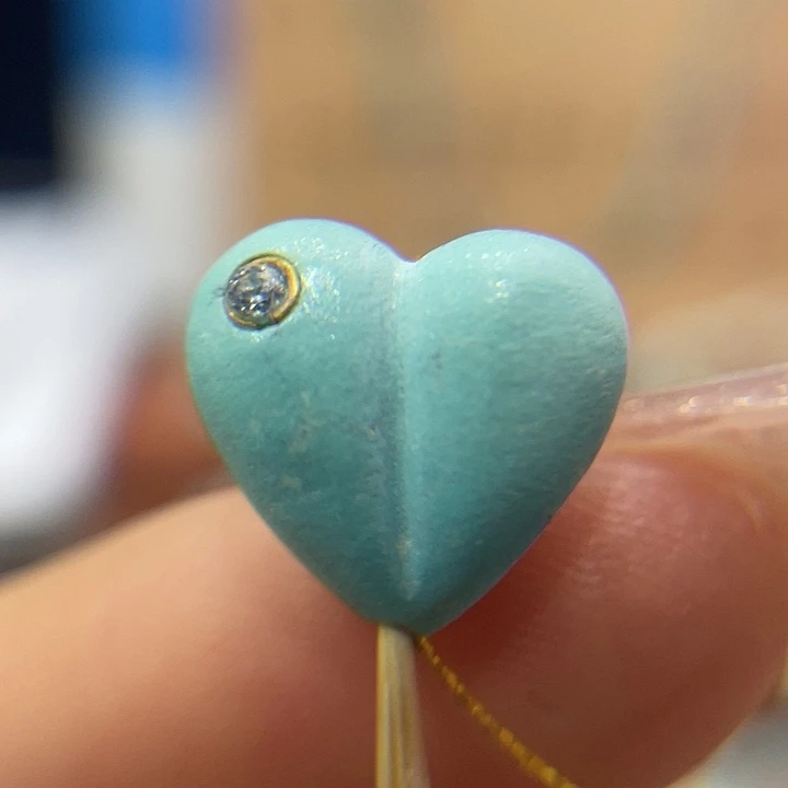 绿松石未镶嵌珠宝奇石