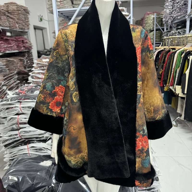 1-26新中式加厚中长款外套