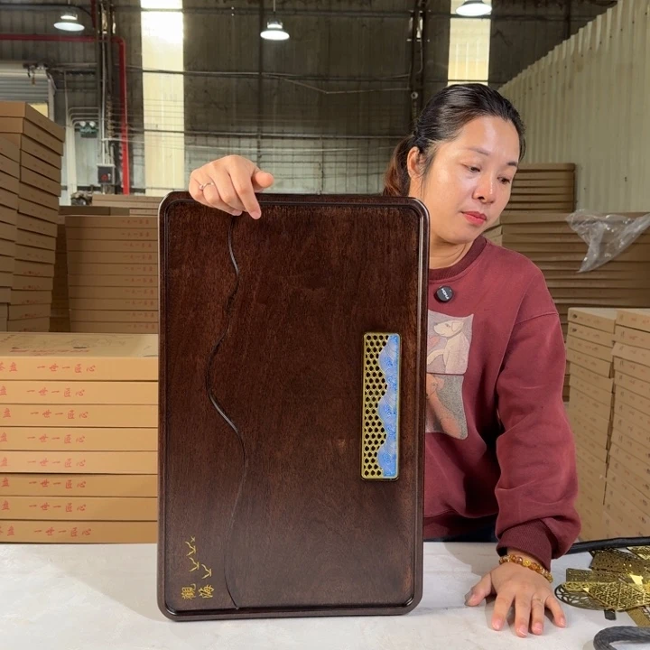 花梨木茶盘55*35尺寸