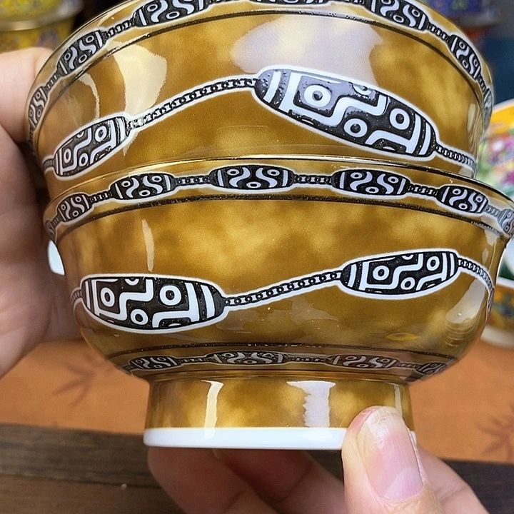 景德镇陶瓷藏式茶碗