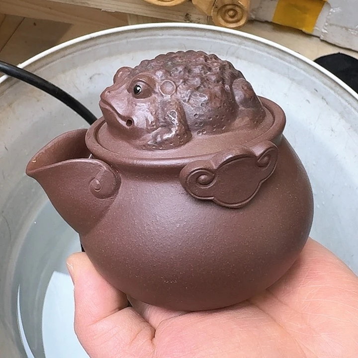 紫砂茶壶晴*宜兴原矿手工紫砂壶