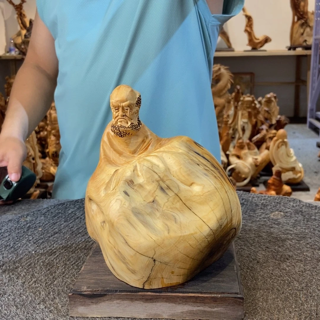 柏木（崖柏）太行崖柏根雕摆件