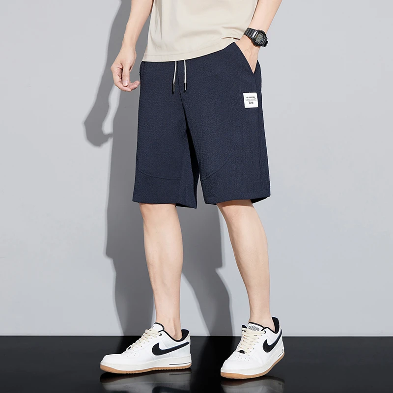 夏季薄款短裤男士宽松运动五分裤百搭潮牌男装休闲速干透气中裤