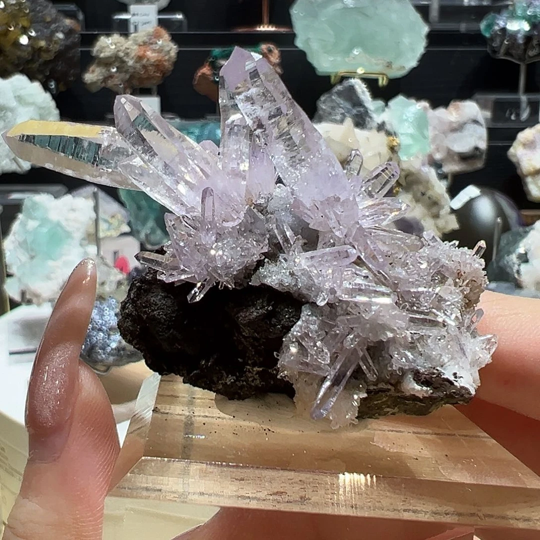 银S925镶嵌大型摆件（非配饰）紫晶