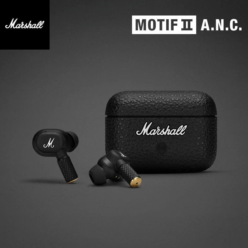 Marshall MOTIF II ANC马歇尔入耳式蓝牙耳机防水主动降噪重低音