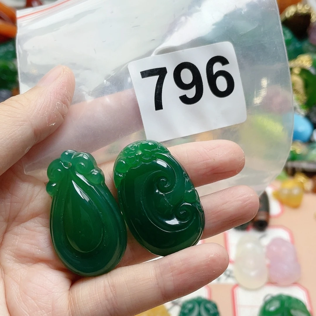 合金颈饰玛瑙/玉髓心*