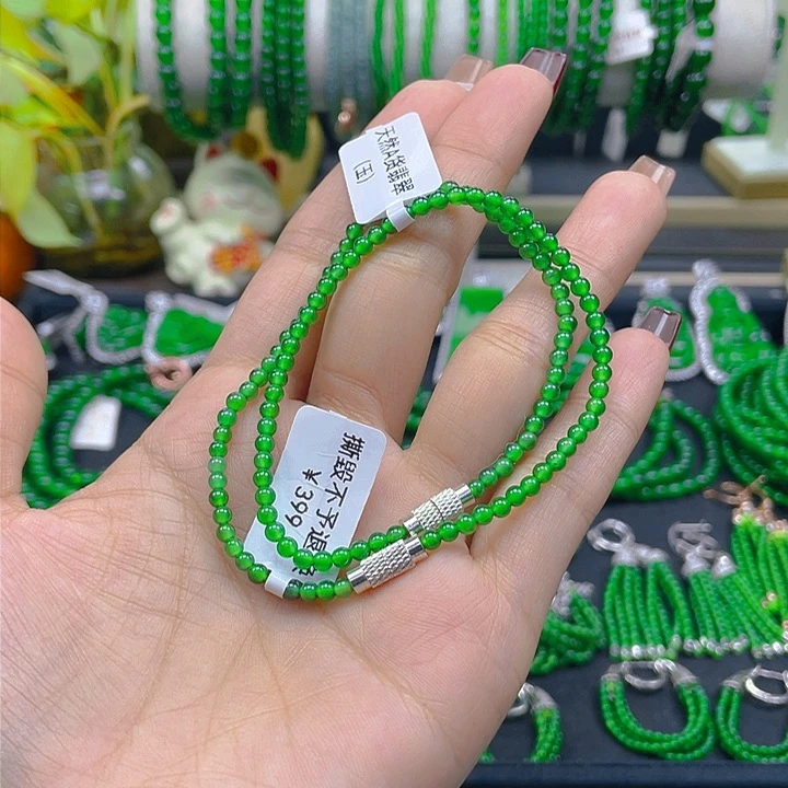 翡翠颈饰未镶嵌T****?锁骨链3