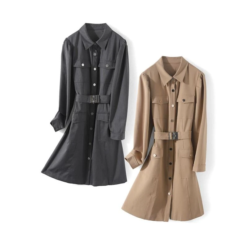 9404【羽系列】法式温柔气质连衣裙2103L026