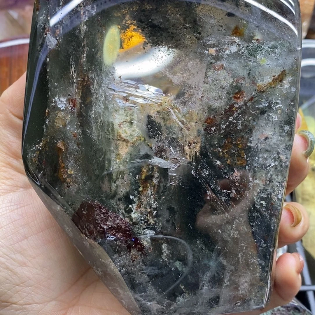 水晶未镶嵌珠宝半成品
