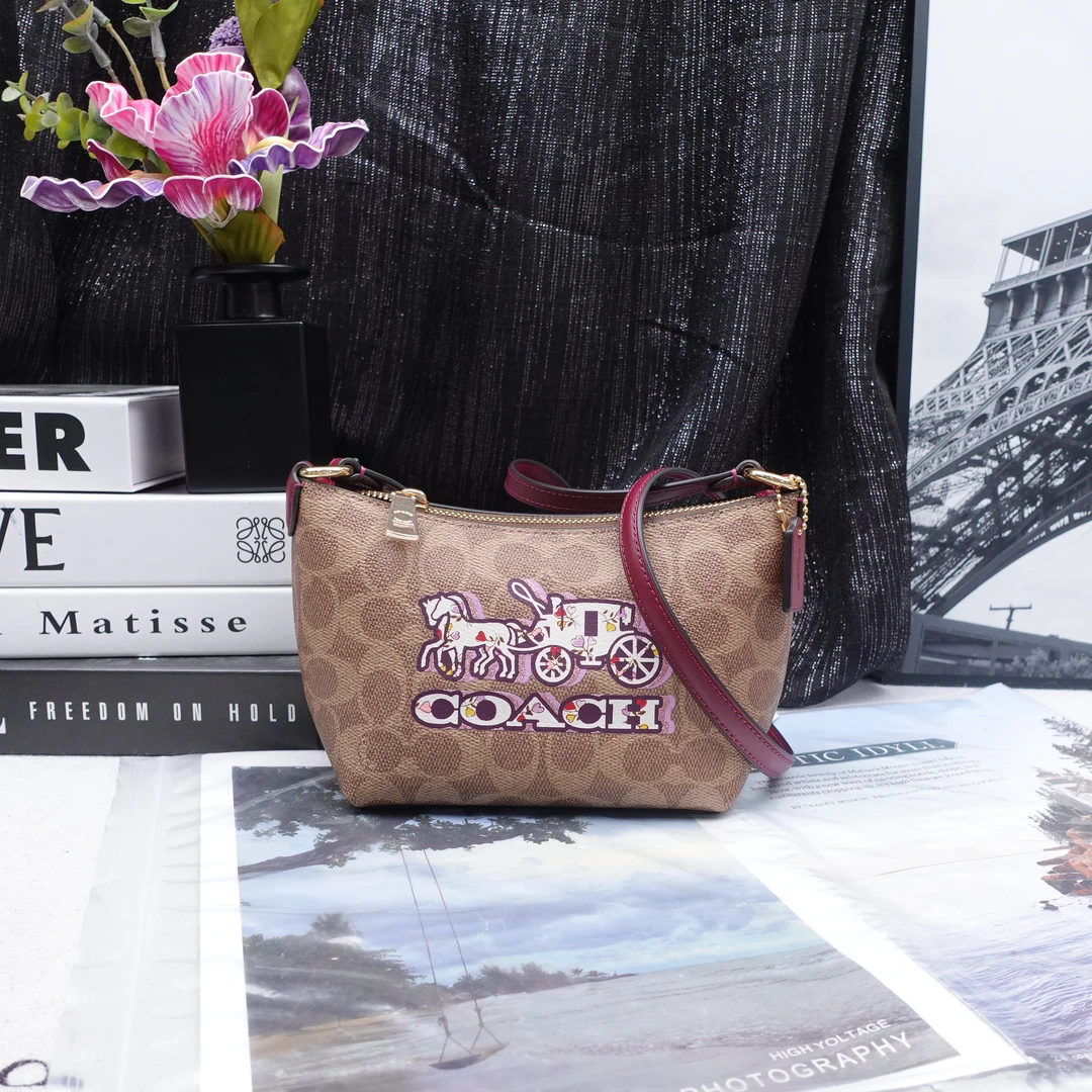 95新 COACH/蔻驰 单肩包/T10219886