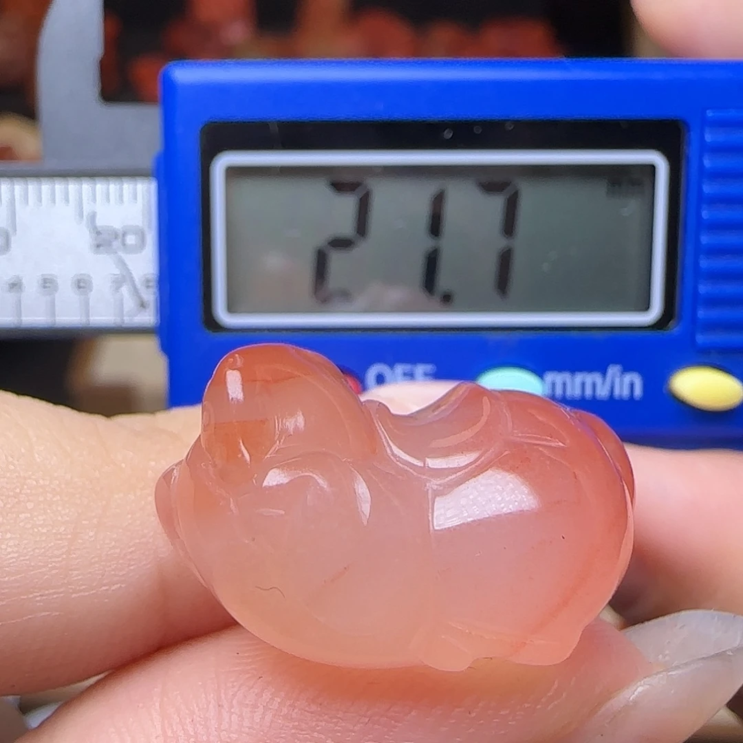 南红玛瑙未镶嵌吊坠(不含链)