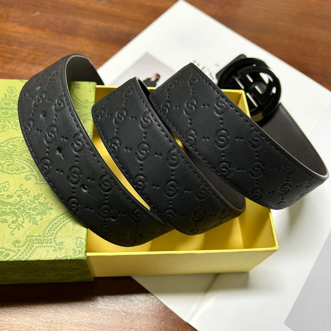 男士腰带时尚牛皮男款百搭潮流真头层牛皮皮带腰带