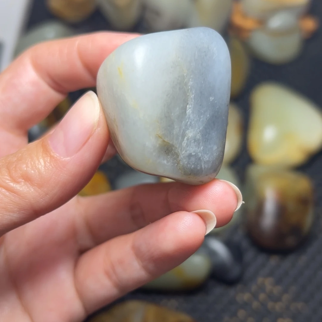 和田玉未镶嵌挂件A83