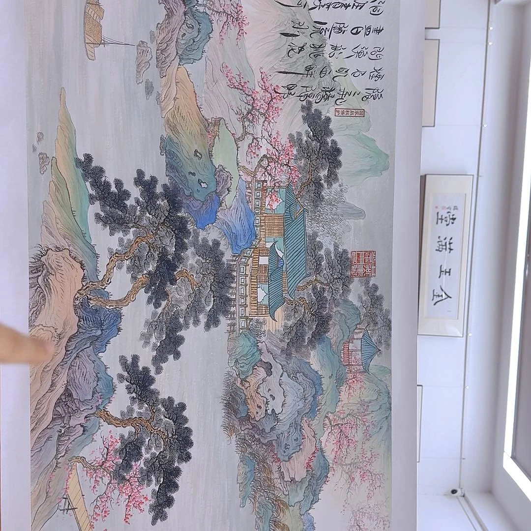 国画我也不知道怎么