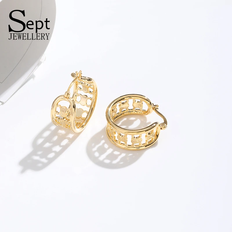 铜合金耳饰 《货号6363》凯 耳圈