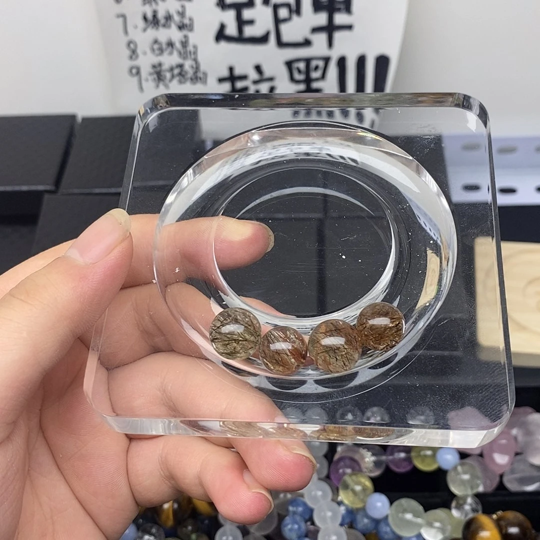 水晶手链银S925镶嵌