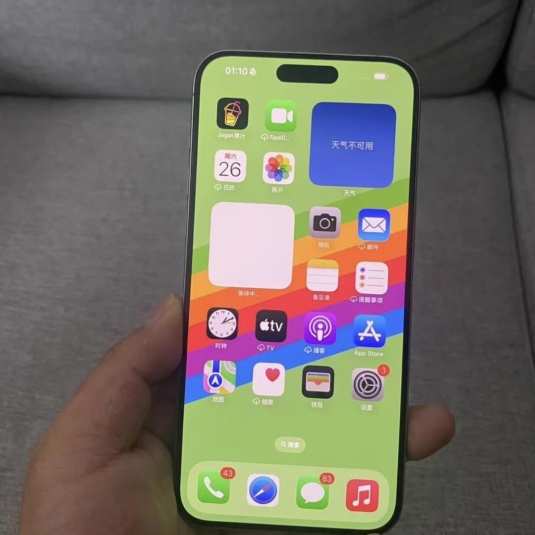 适用苹果iPhone16proMAX-16pro原装拆机屏幕总成(换盖板屏幕总成）