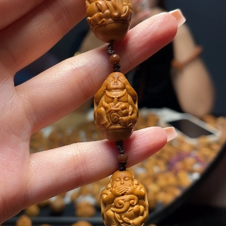 橄榄核手串/手链橄榄球赛