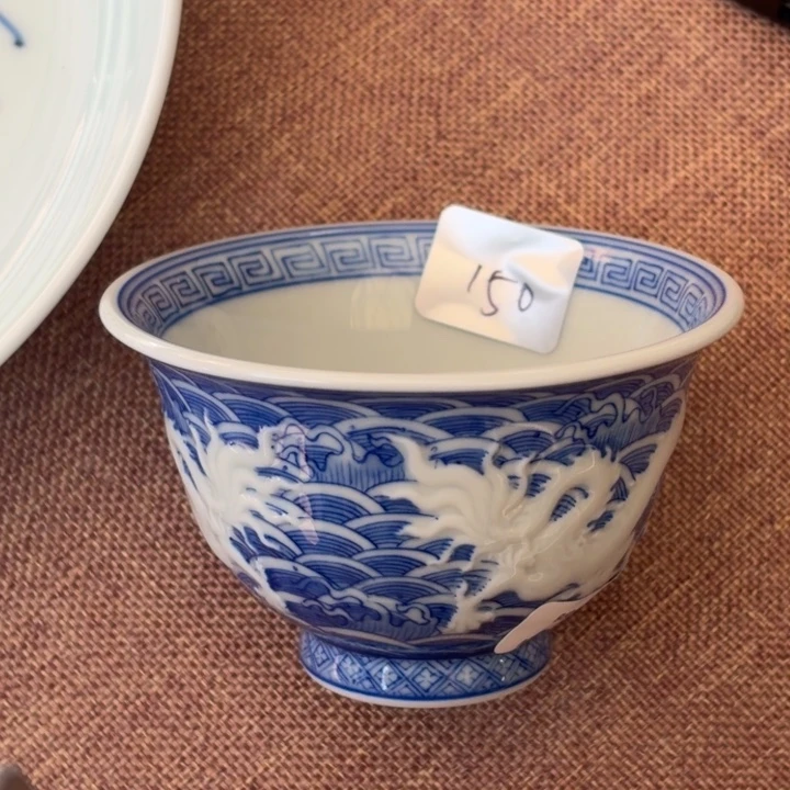 镜***子微瑕不退换雕刻龙小压手