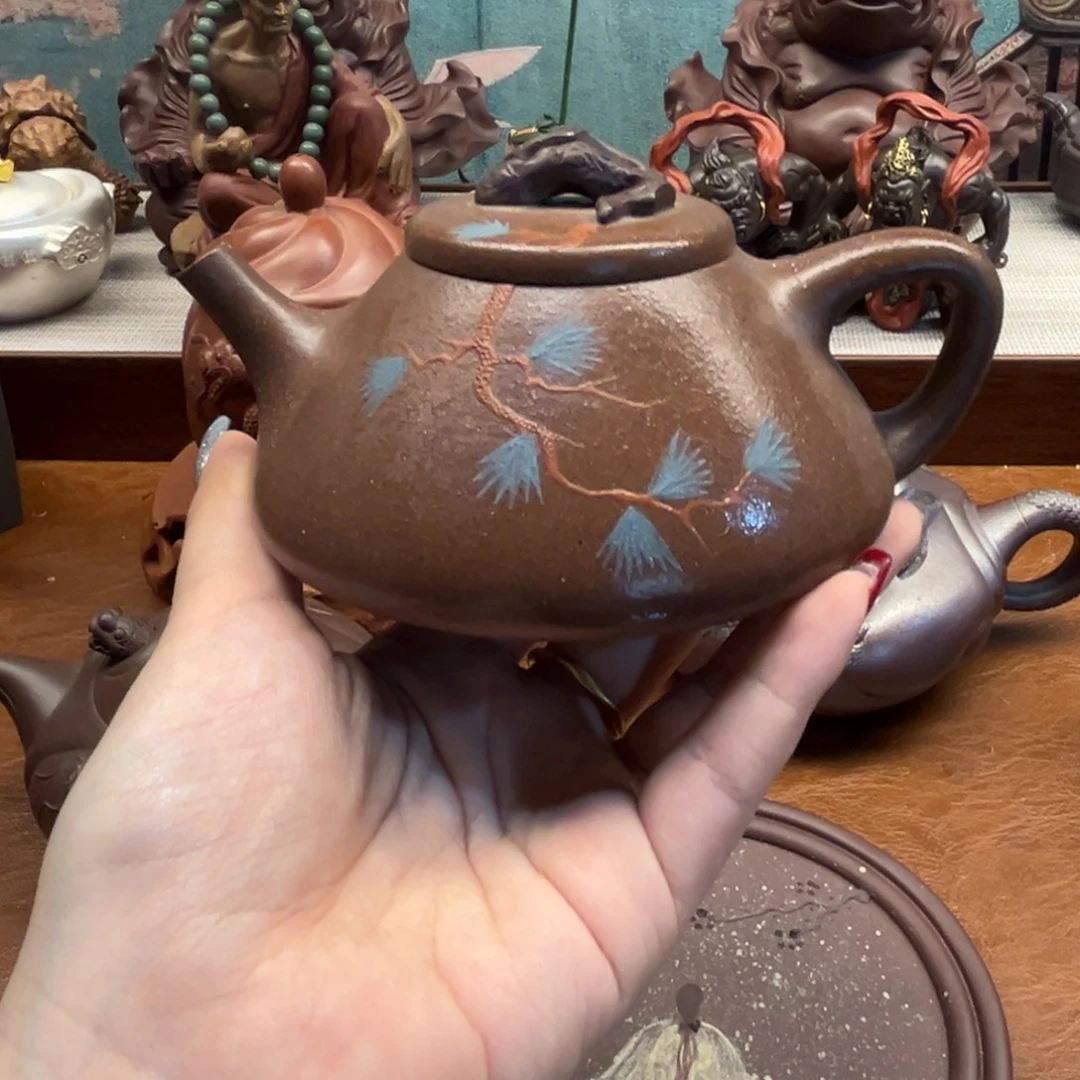 紫砂雕宠小器高品