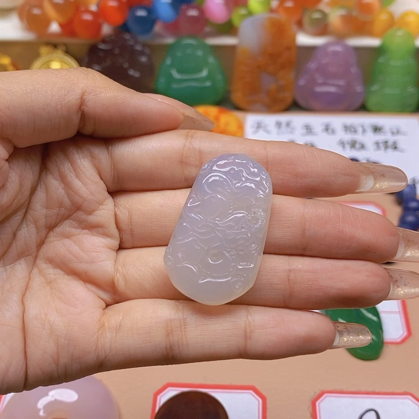 【闪购商品】玛瑙/玉髓玉牌未镶嵌西*
