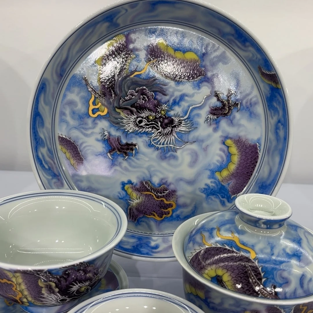 千***万景德镇陶瓷五件套