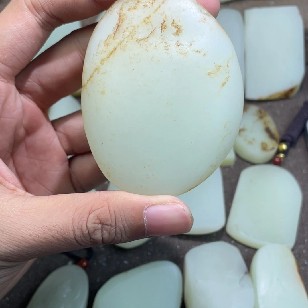 史***一定制和田玉未镶嵌挂件