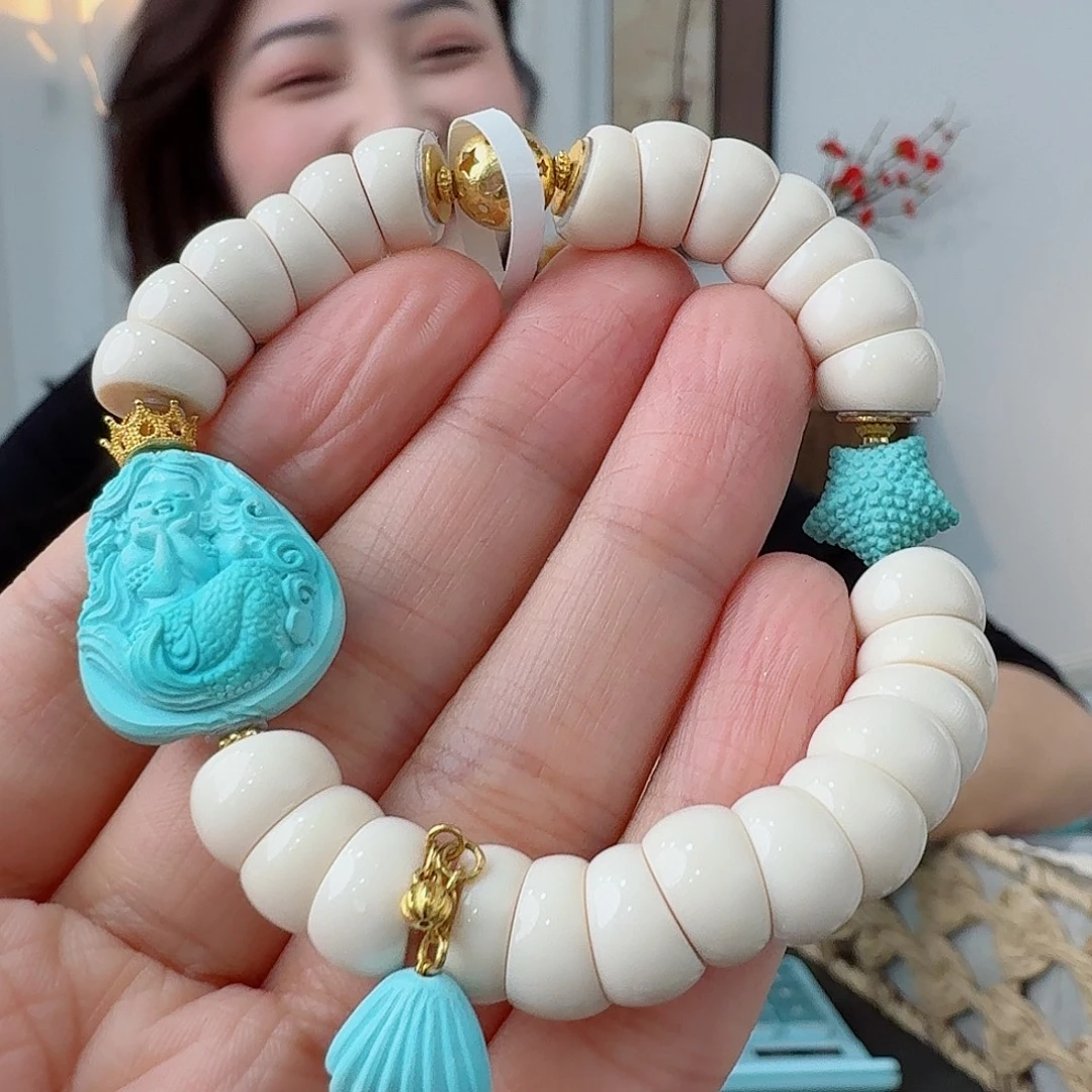 绿松石18K金镶嵌珠宝奇石