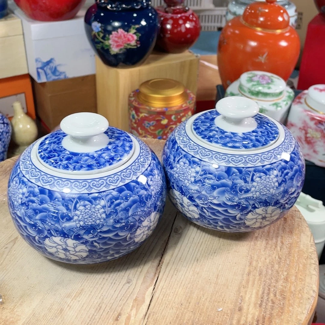 【闪购商品】罐陶瓷茶叶罐密封罐