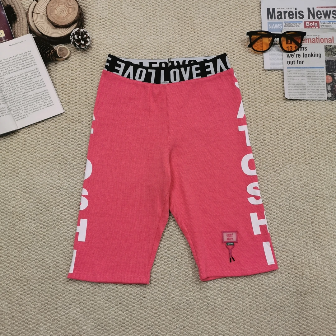 【伊人风尚服饰推荐】2025夏季新款休闲运动健身透气鲨鱼裤1267