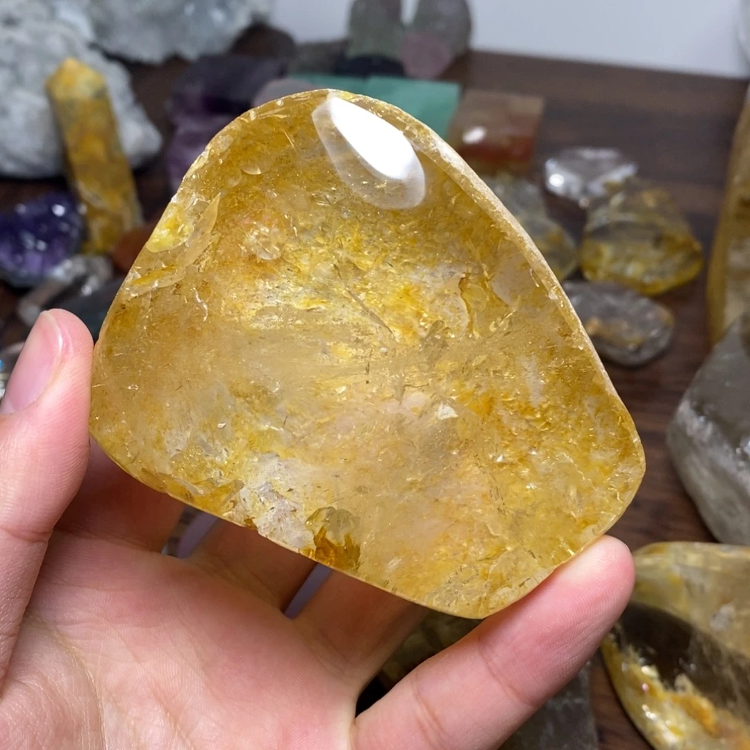 未镶嵌水晶珠宝半成品