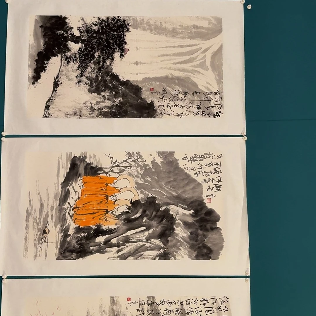 国画雷公老师作品画作