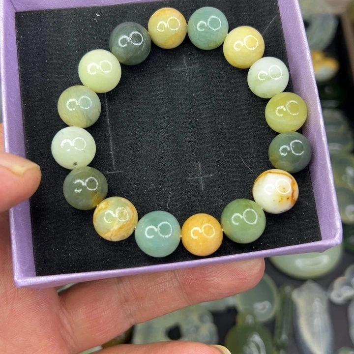 蛇纹石玉未镶嵌颈饰S****