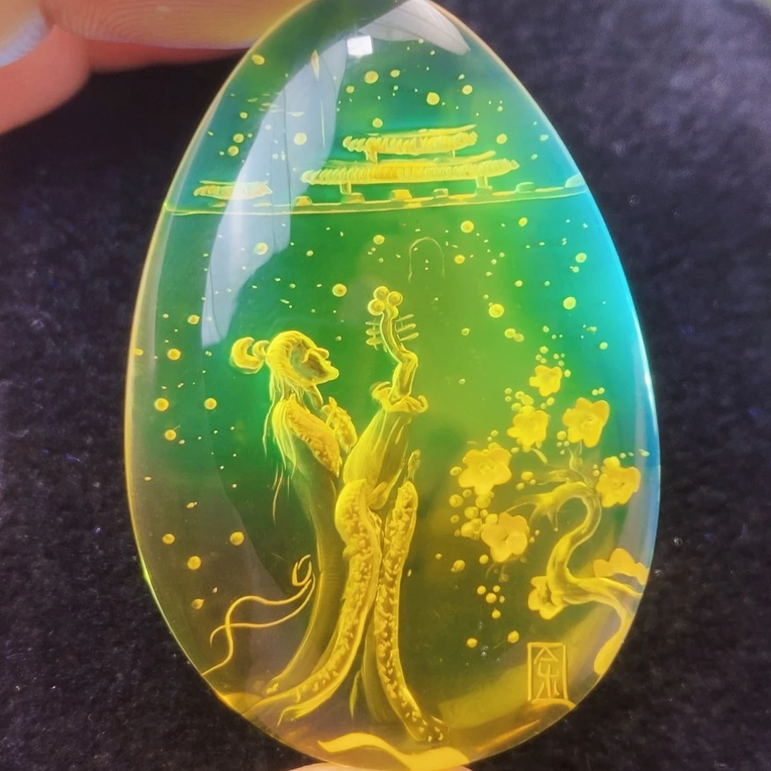 【闪购商品】金珀吊坠(不含链)未镶嵌