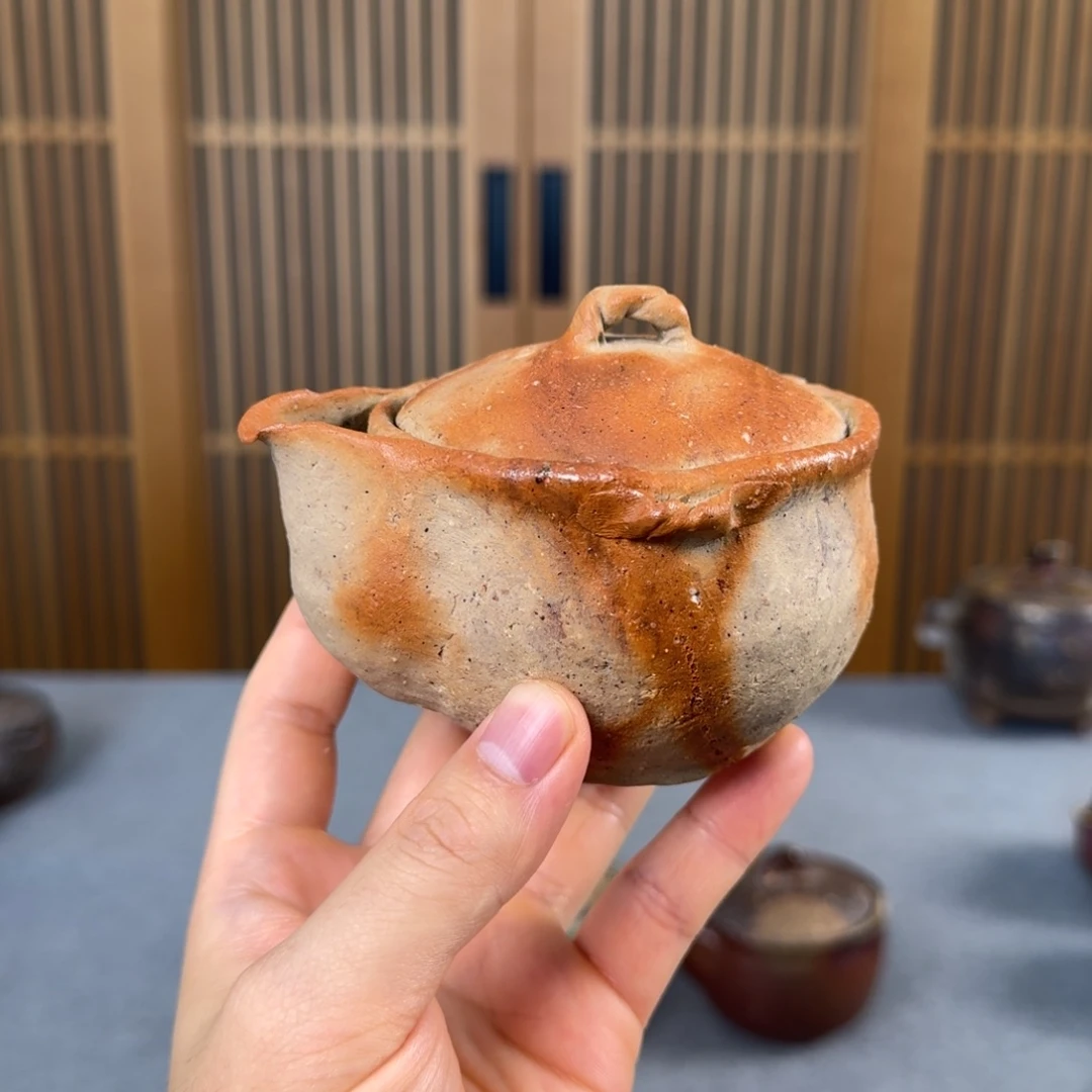 植树 备前烧火鞠宝瓶