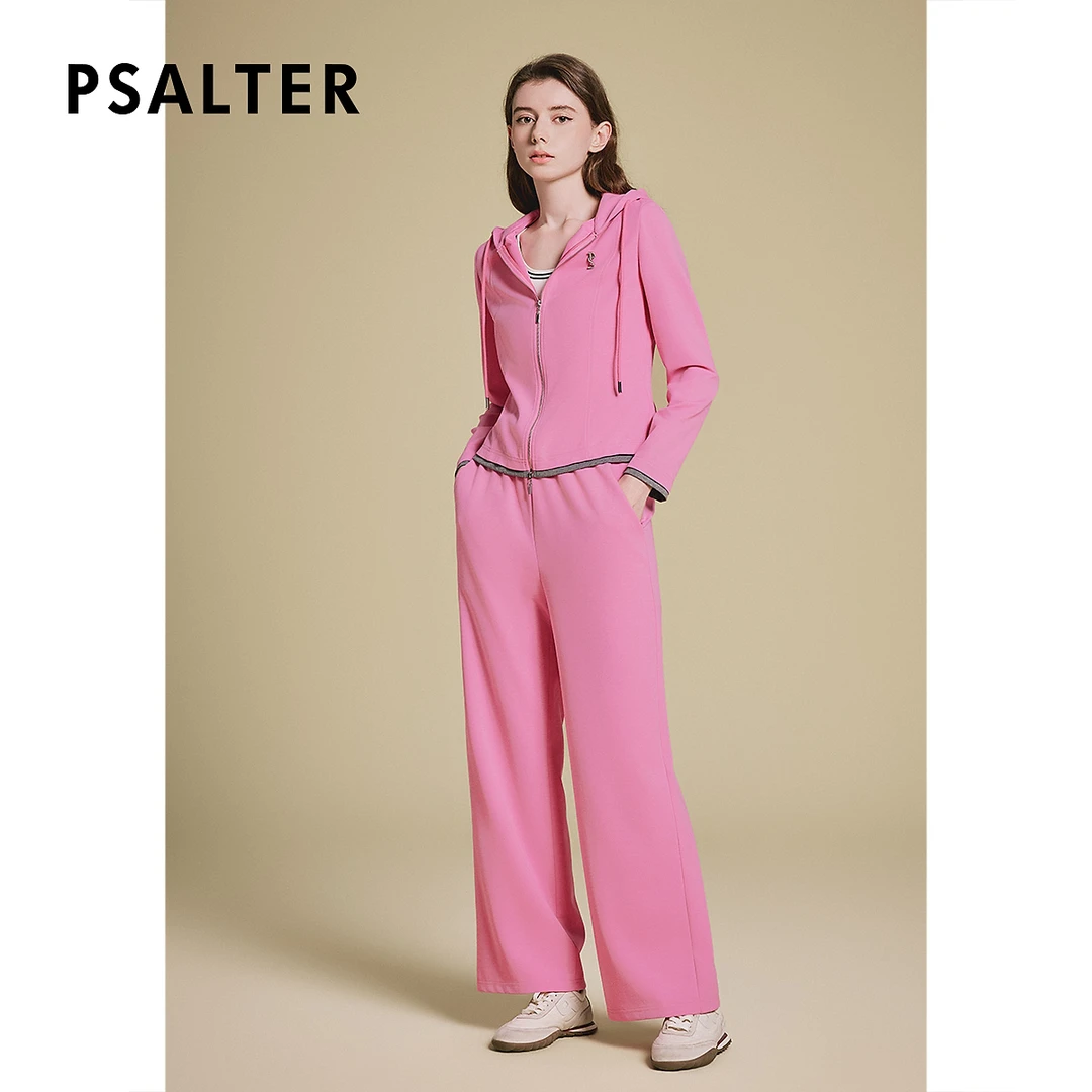 【多巴胺】诗篇专选抽绳连帽修身显廋外搭长袖外套女春季出游服装女