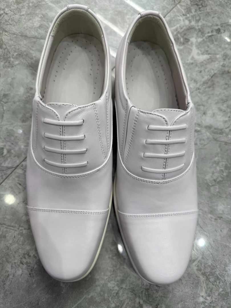 海 春秋白色 皮鞋