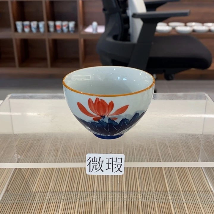 釉下老陶泥手工绘制