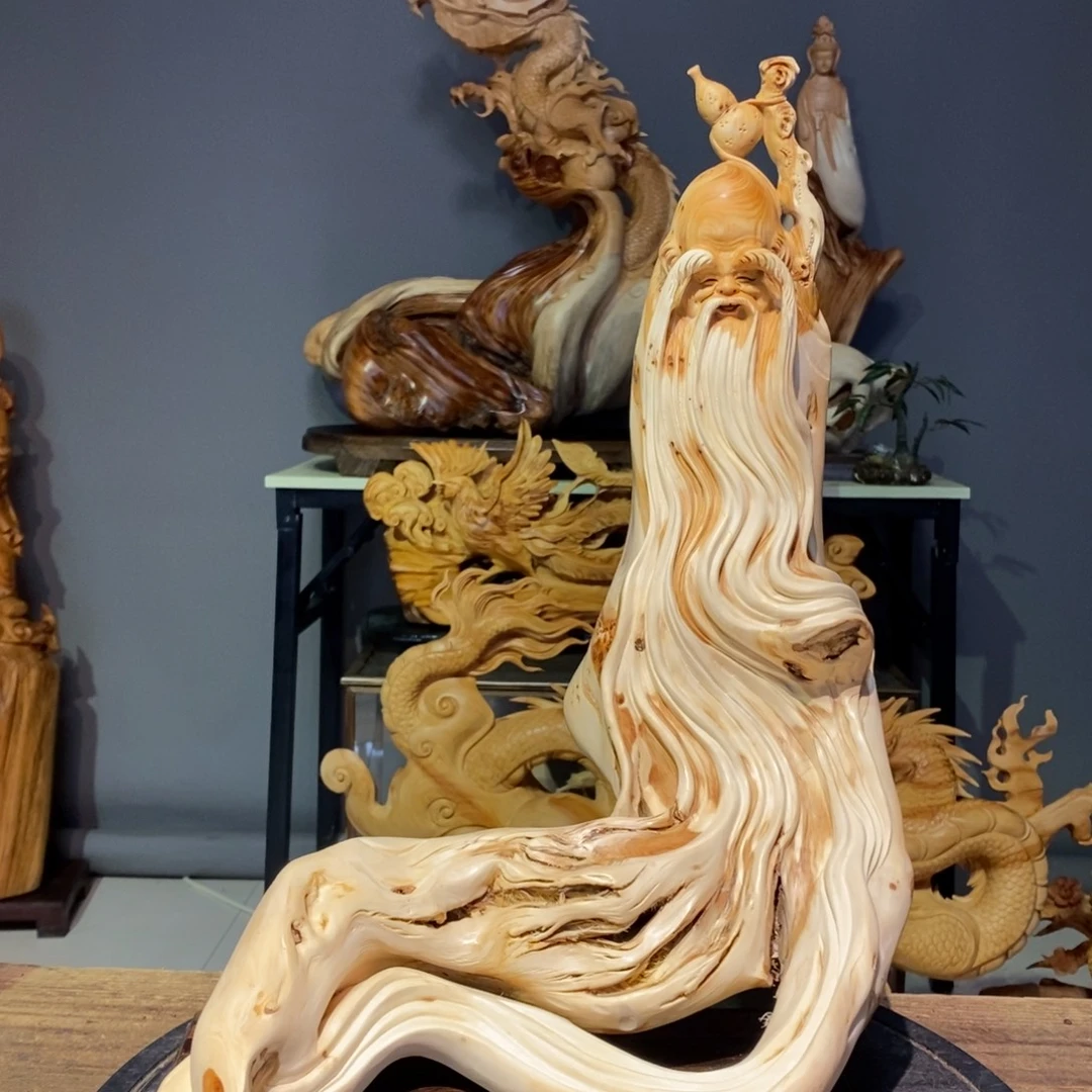 柏木（崖柏）崖柏木雕刻