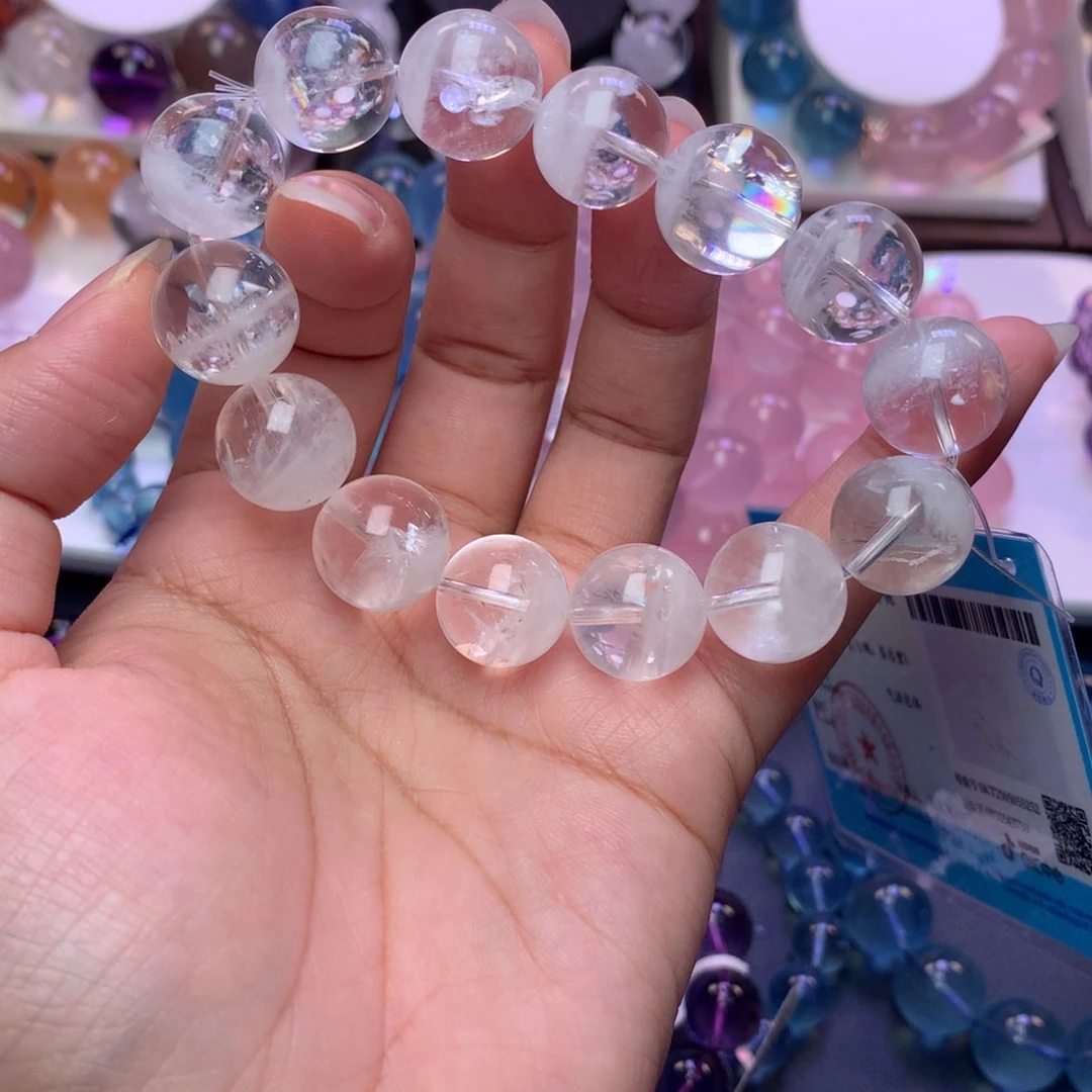 娜***️水晶手链未镶嵌手链