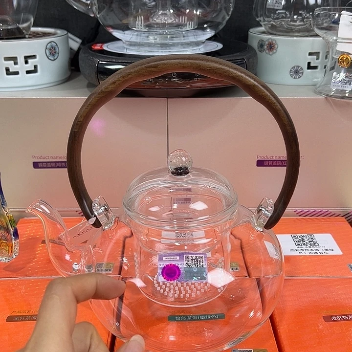 滦***)手工艺品玻璃禾器茶器现货现发