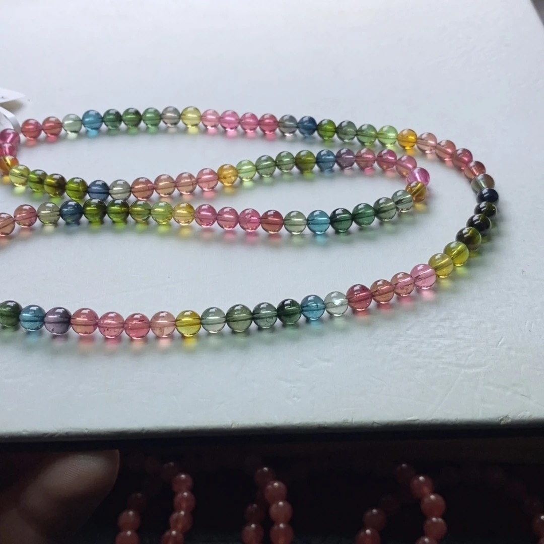 碧玺碧玺手链未镶嵌